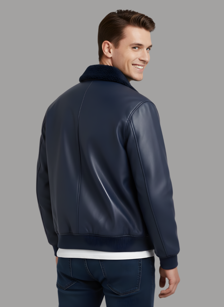 Arnold Leather Pilot Bomber Jacket