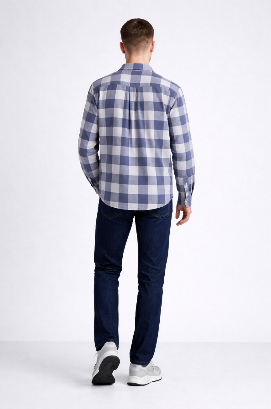 Almere Ultra-Soft Plaid Flannel Shirt