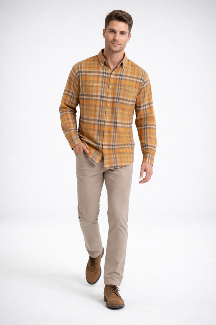 Apeldoorn Men's Buck Camp Flannel Shirt