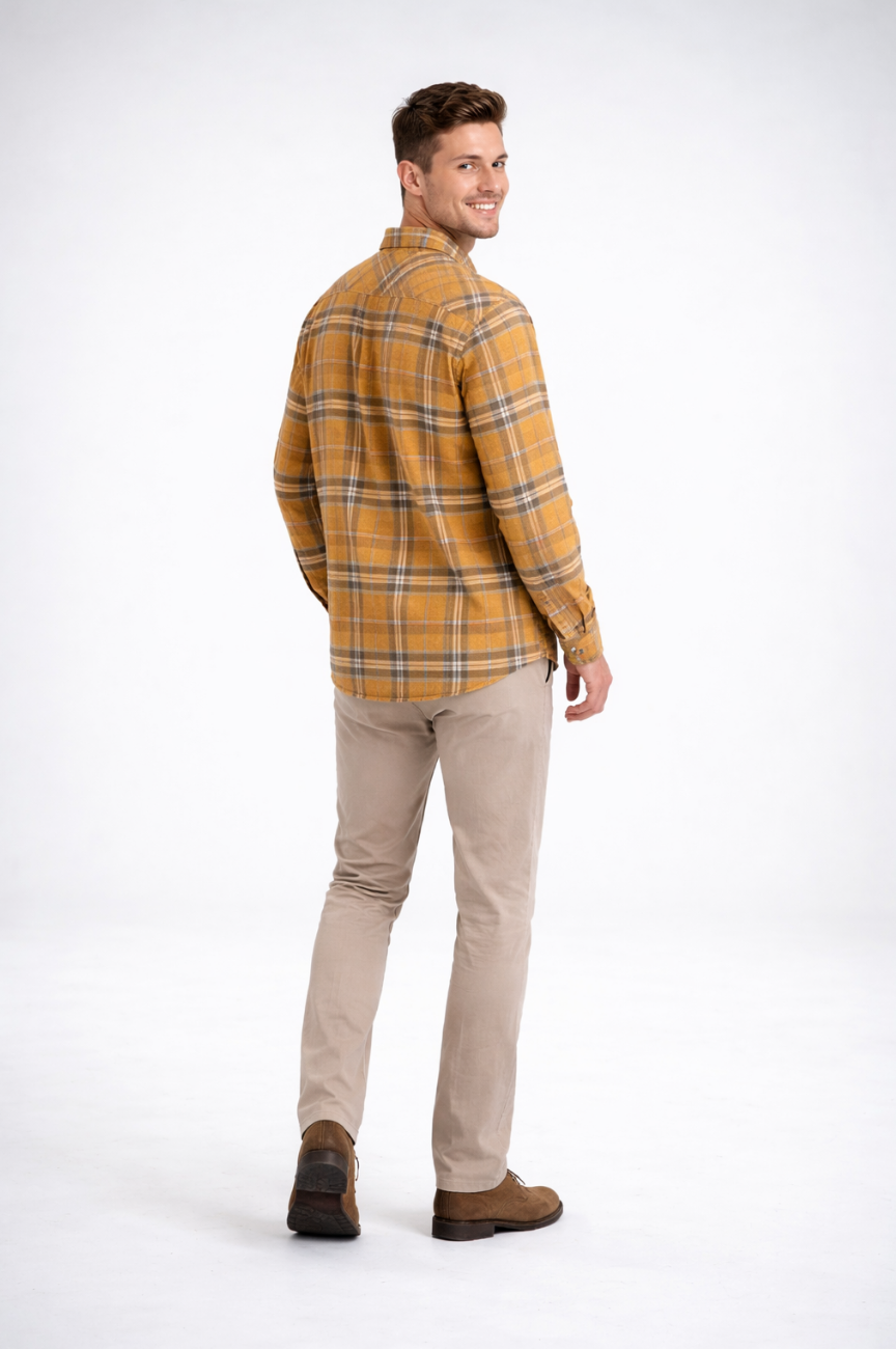 Apeldoorn Men's Buck Camp Flannel Shirt