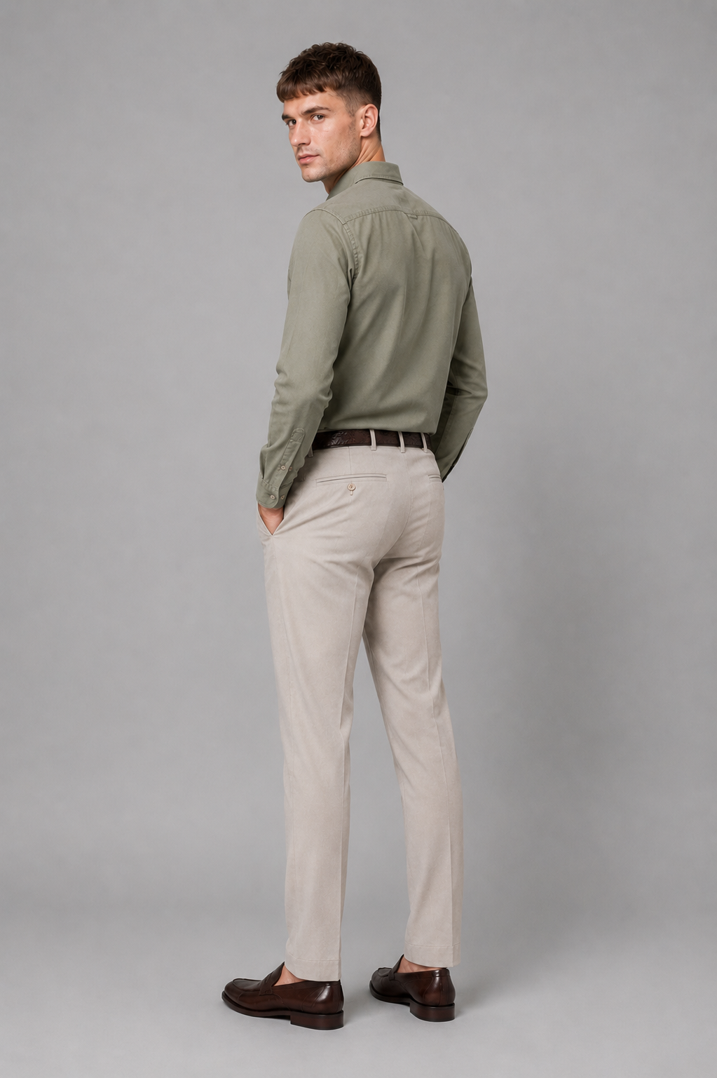 Arden Authentic Button-down Garment Dye Shirt