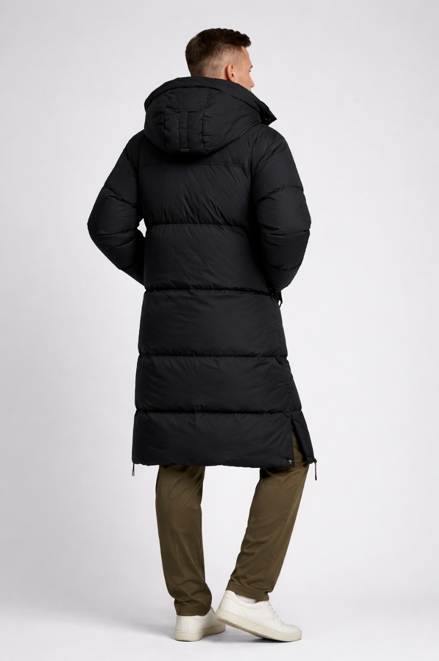 Aspen Obsidian Oversized Down-Filled Parka