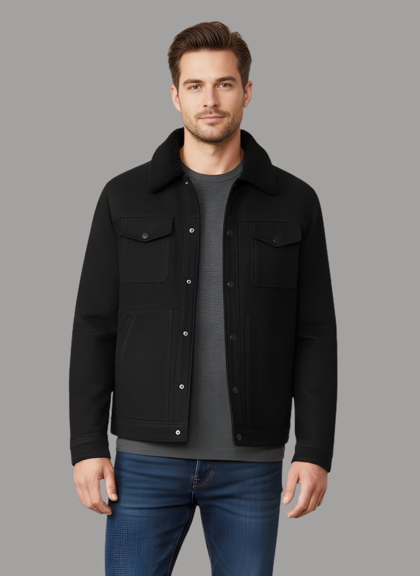 Bastie Jacket with Flap Chest Pockets