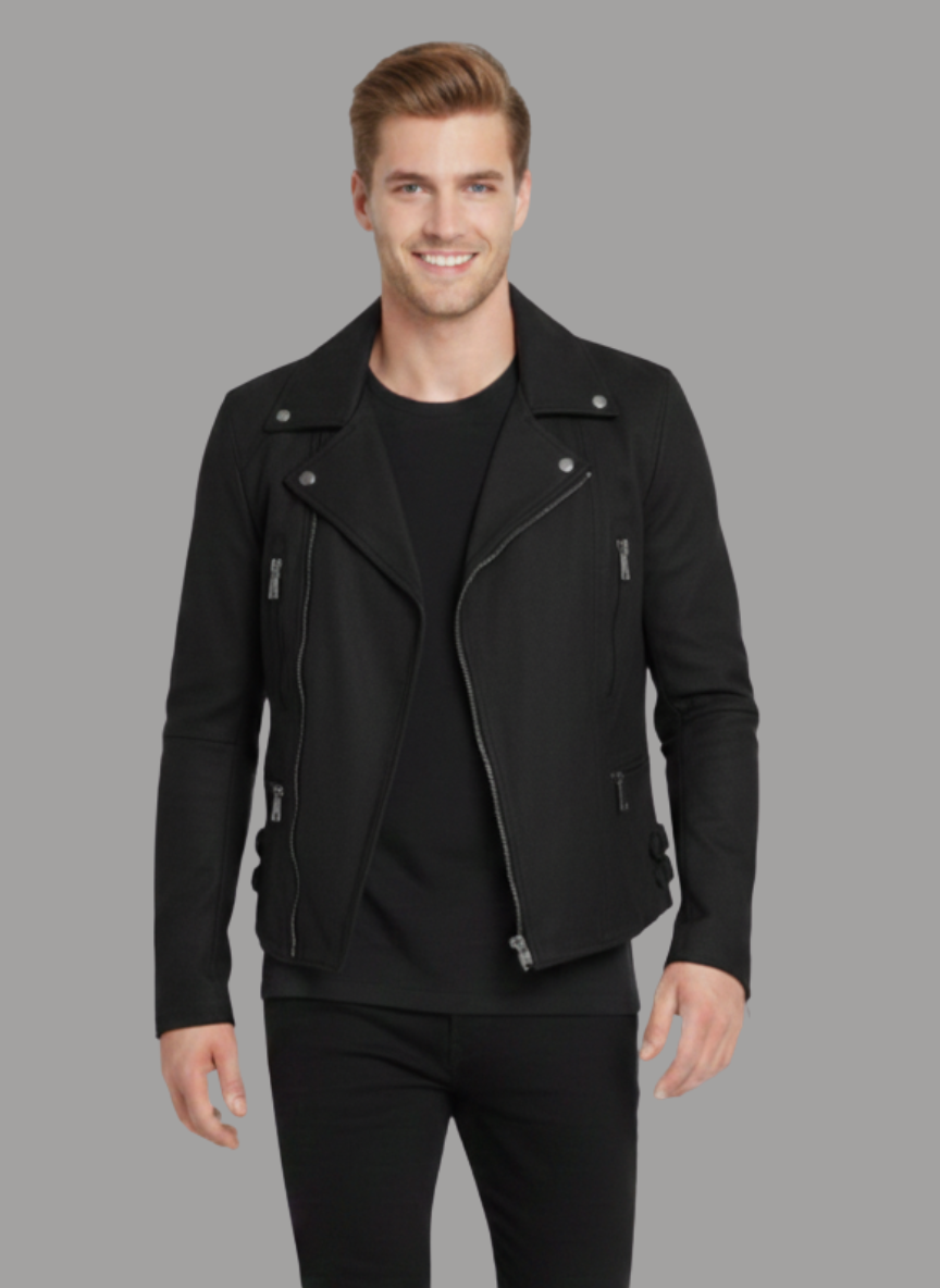 Brandy Suede Biker Jacket