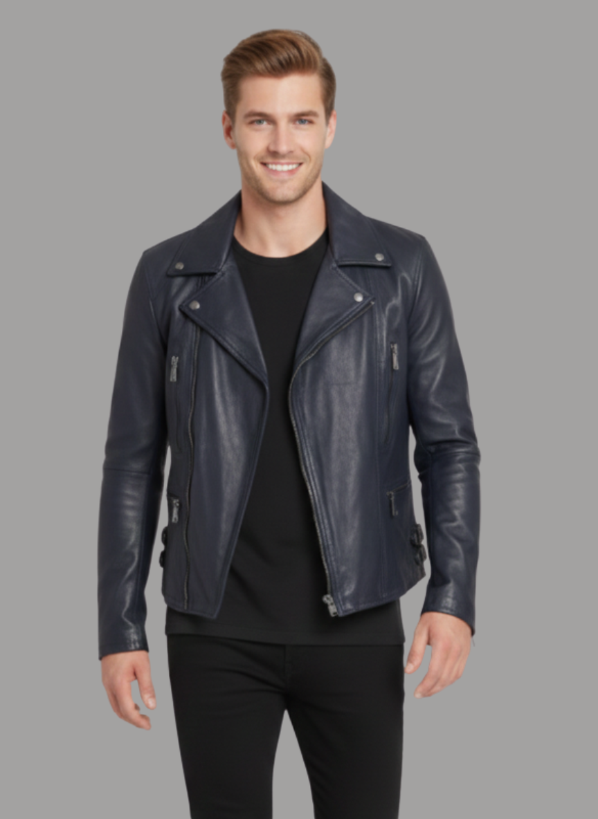 Brandy Suede Biker Jacket