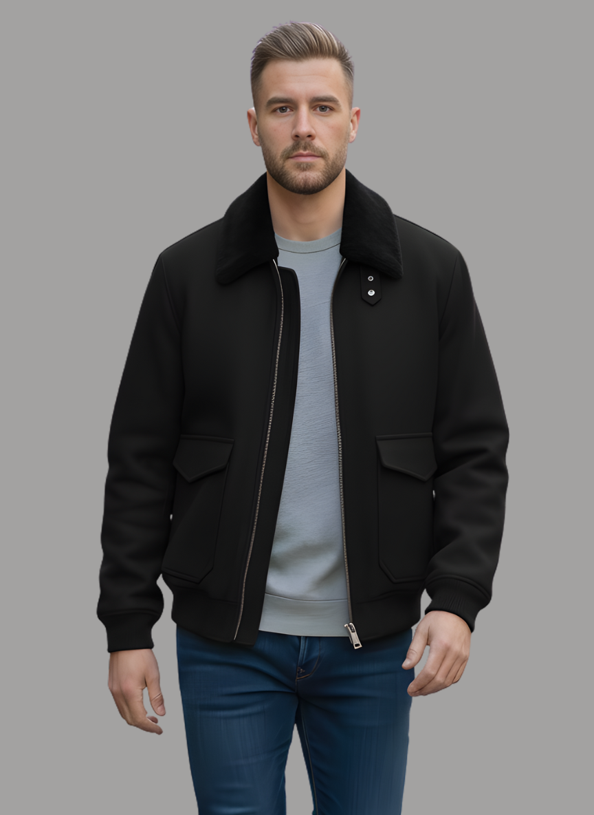 Benjamin Zip-up Bomber Jacket