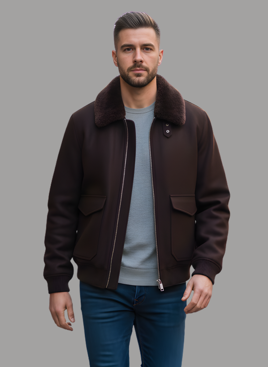 Benjamin Zip-up Bomber Jacket