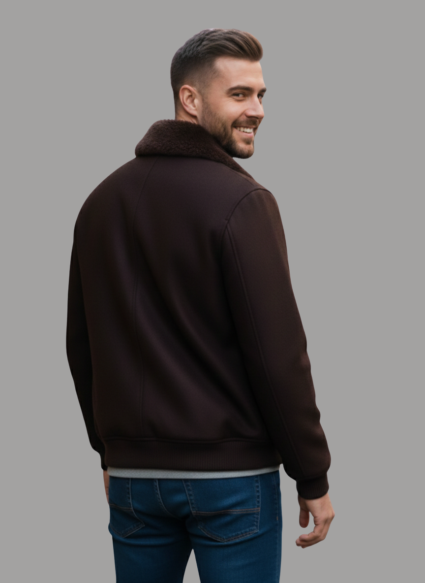 Benjamin Zip-up Bomber Jacket