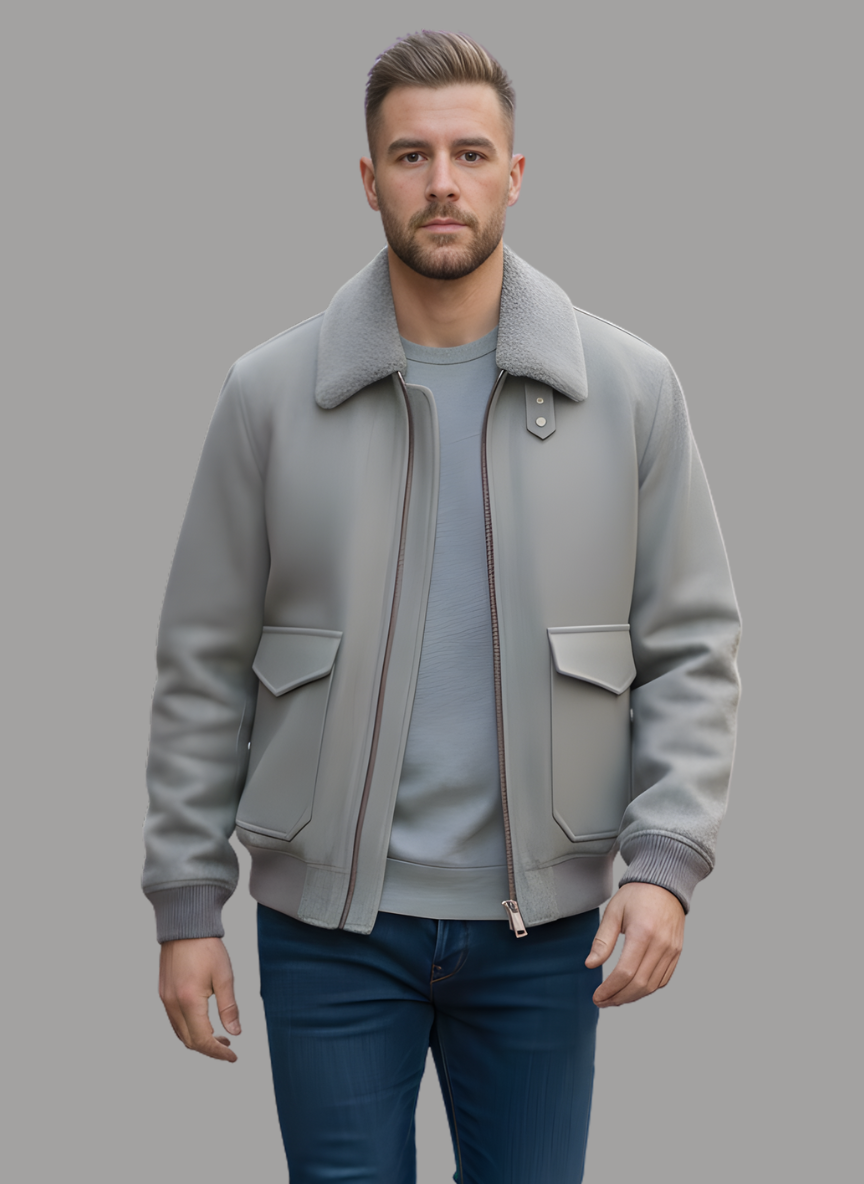 Benjamin Zip-up Bomber Jacket