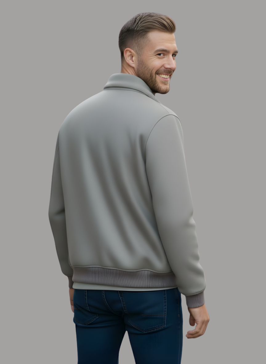 Benjamin Zip-up Bomber Jacket