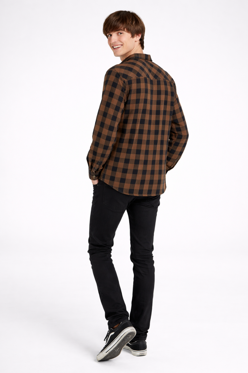 Birmingham Men's Tough as Buck Heavyweight Flannel Shirt