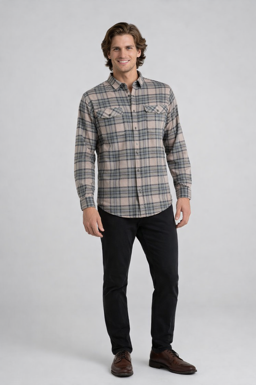 Bochum Men's Outdoors Performance Flannel Shirt