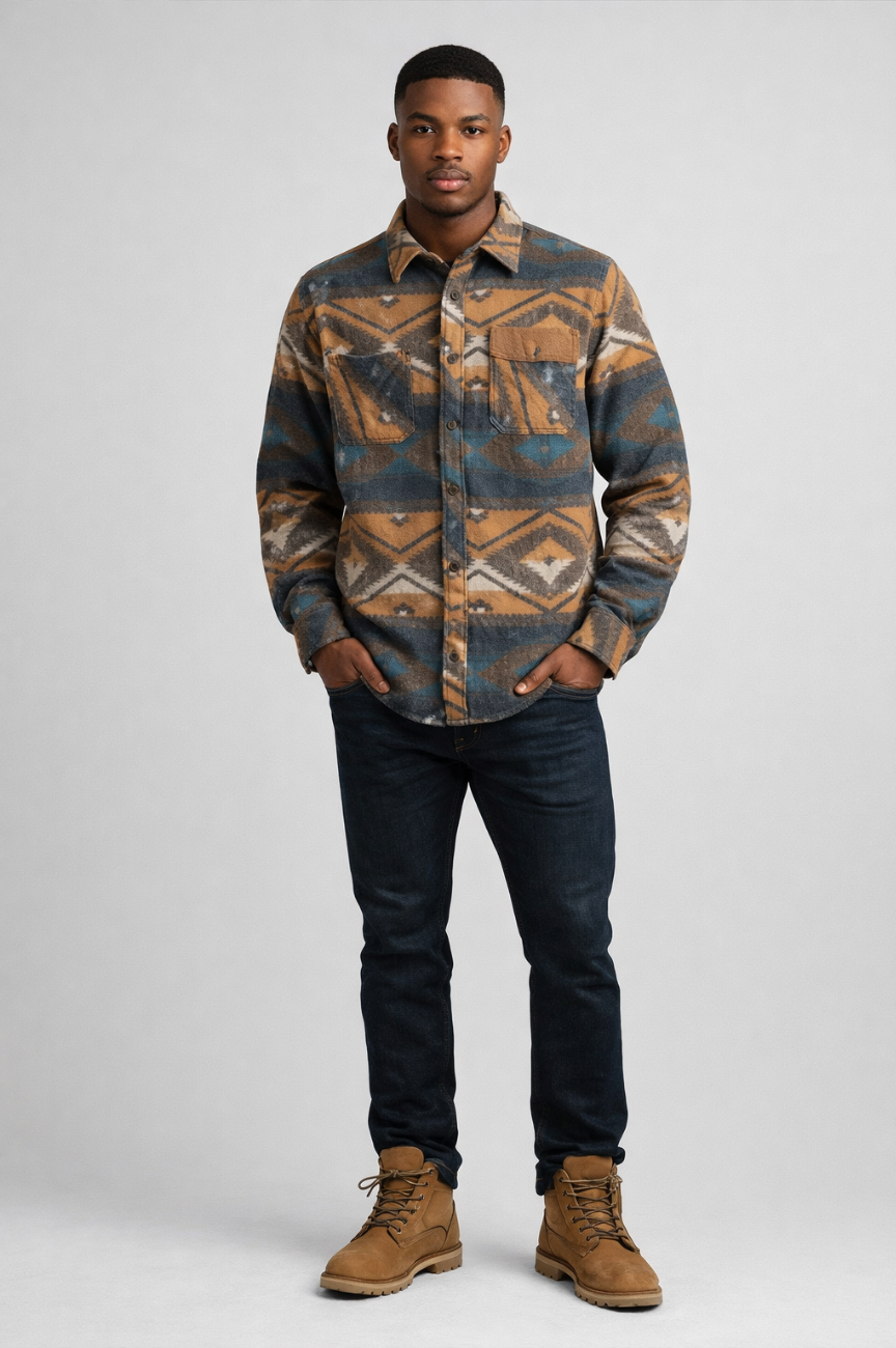 Bradford Men's Harbor Heavyweight Flannel Shirt