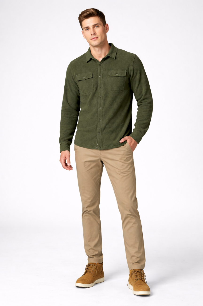 Bremerhaven High Pile Superfleece Standard Fit Overshirt