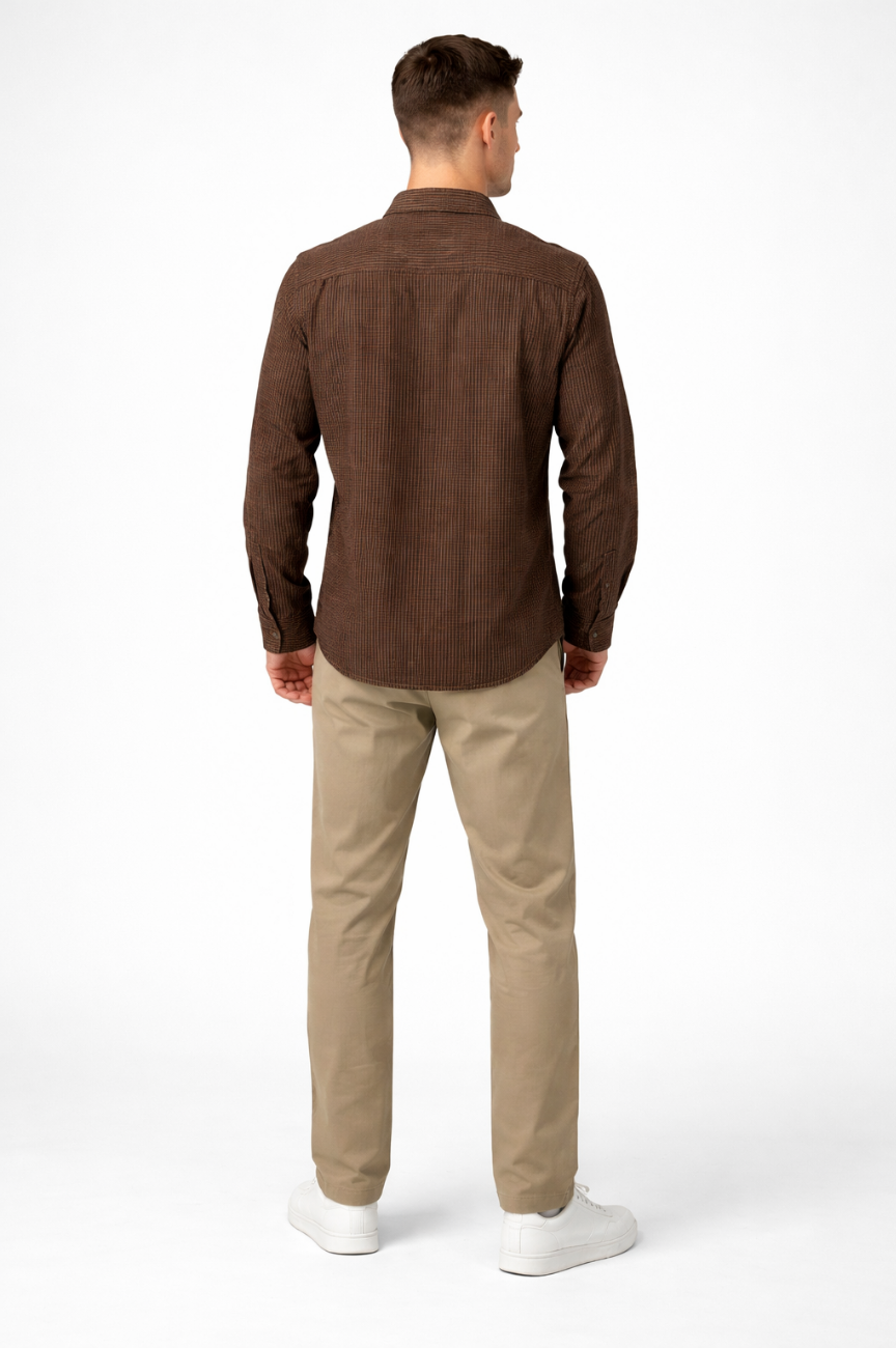 Bristol Flannel Standard Fit Long Sleeve Shirt