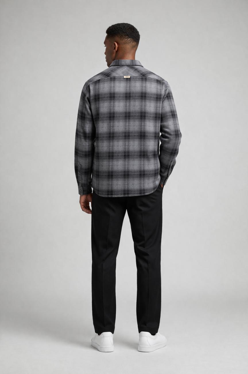 Chelmsford Pure Cotton Flannel Checked Shirt