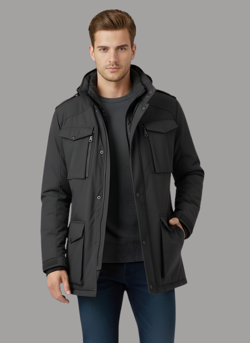 Dennis Multi Pocket Zipper Jacket