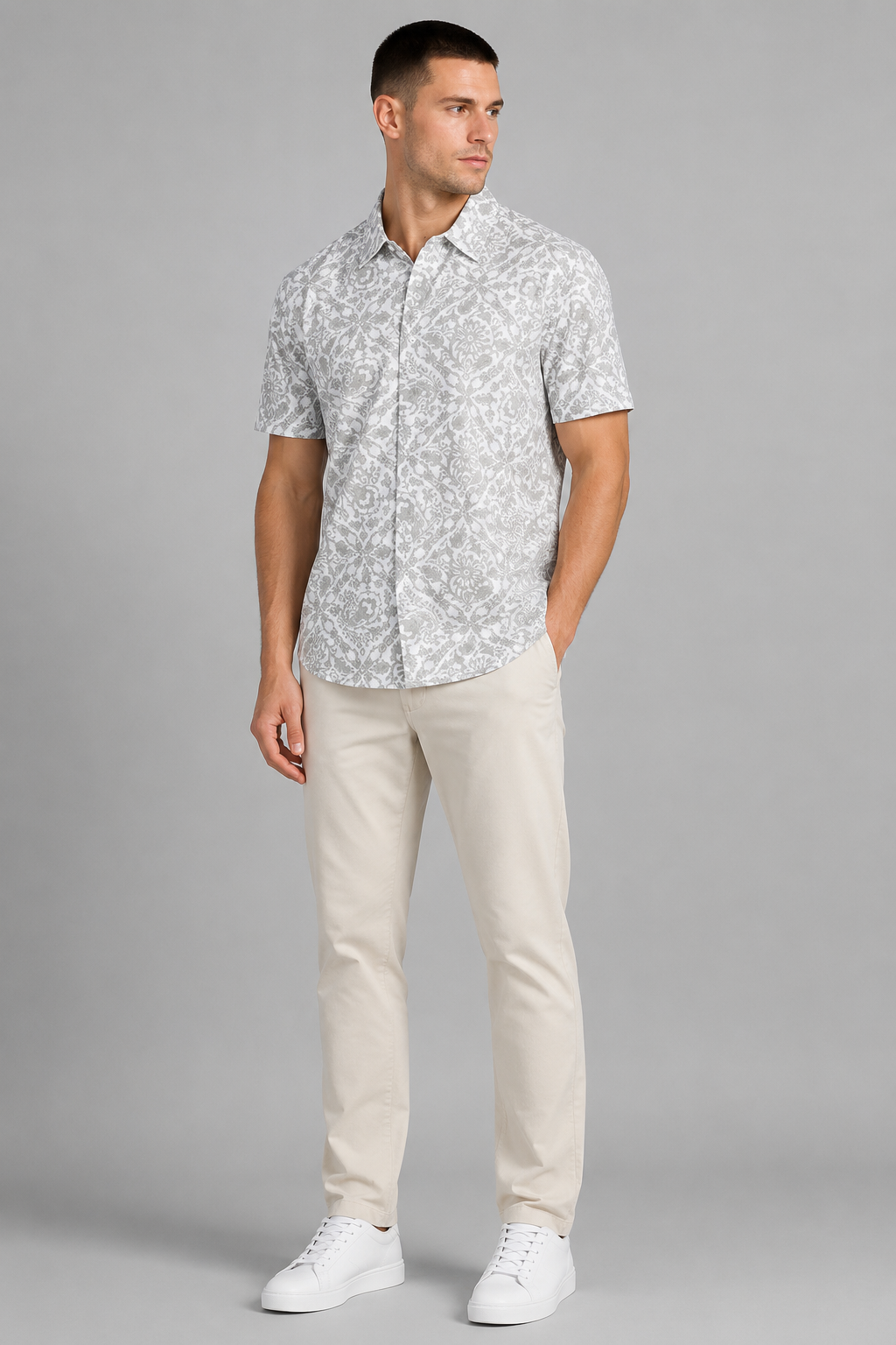 Delacroix Short Sleeve Button Down