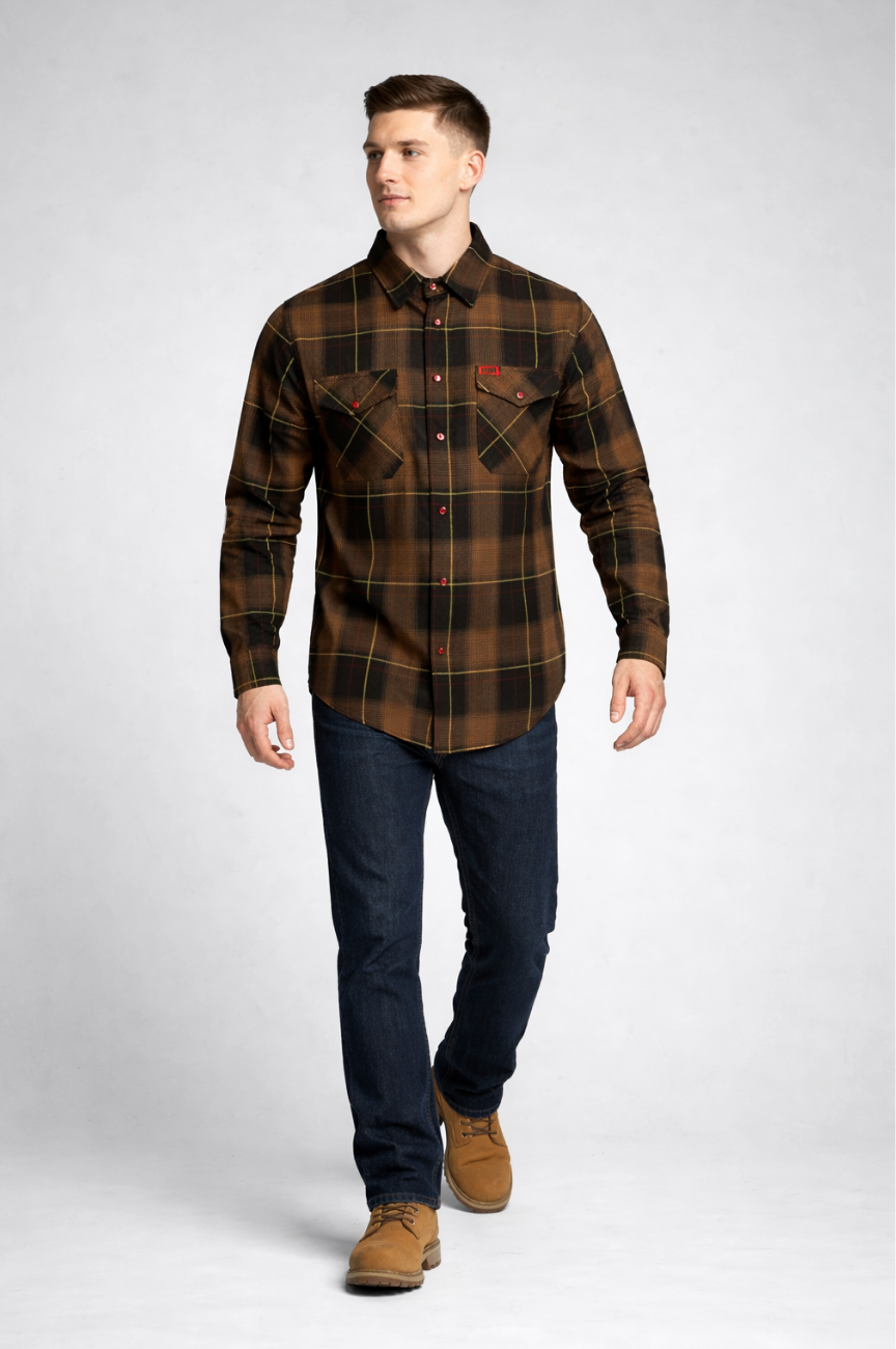 Dijon The Hive Flannel