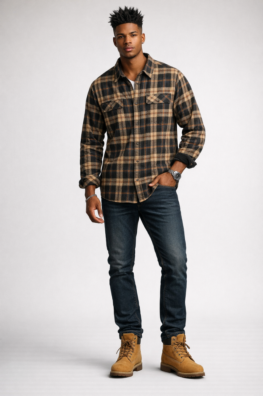 Ljubljana Men's Buck Commander Legacy Flannel Shirt
