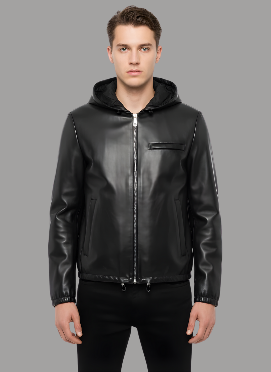 Elias Full Zip Jacket with Drawstring