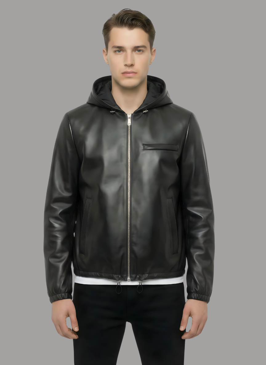 Elias Full Zip Jacket with Drawstring