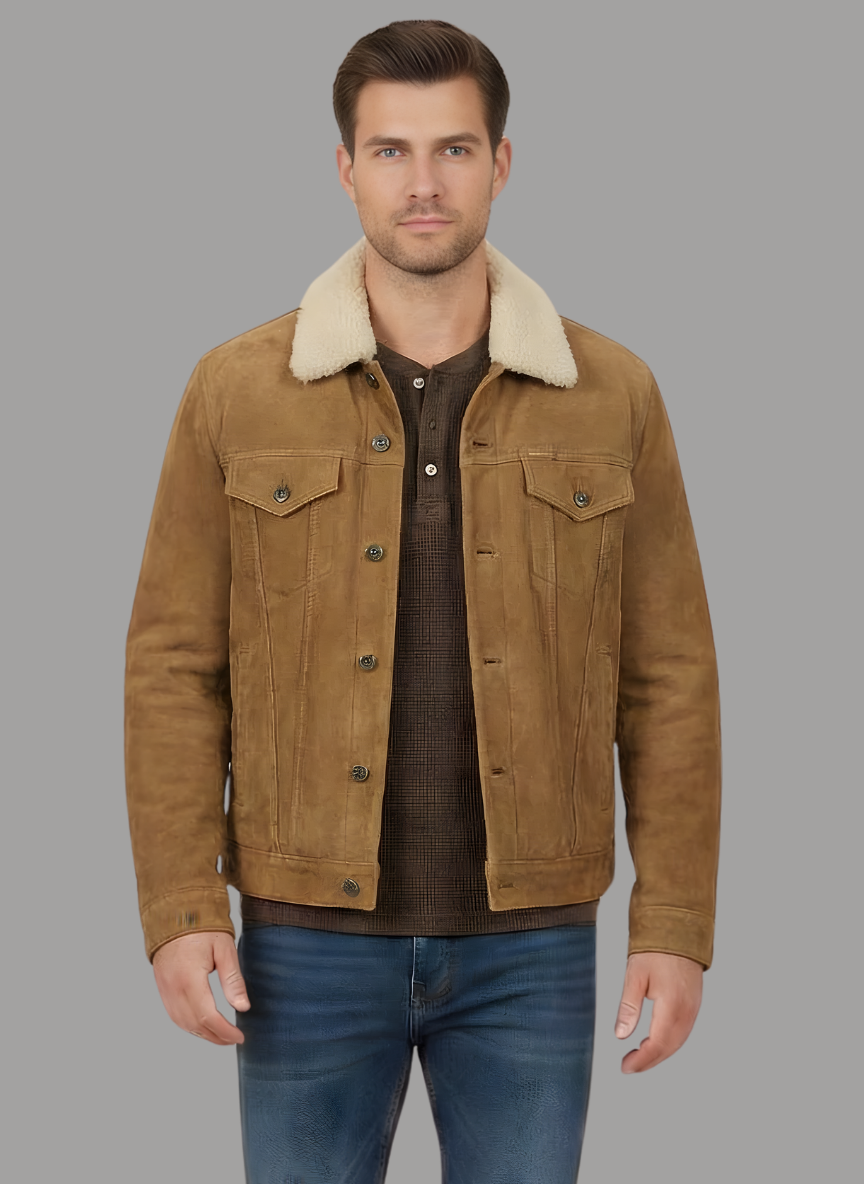 Eric Sherpa Lined Jean Jacket