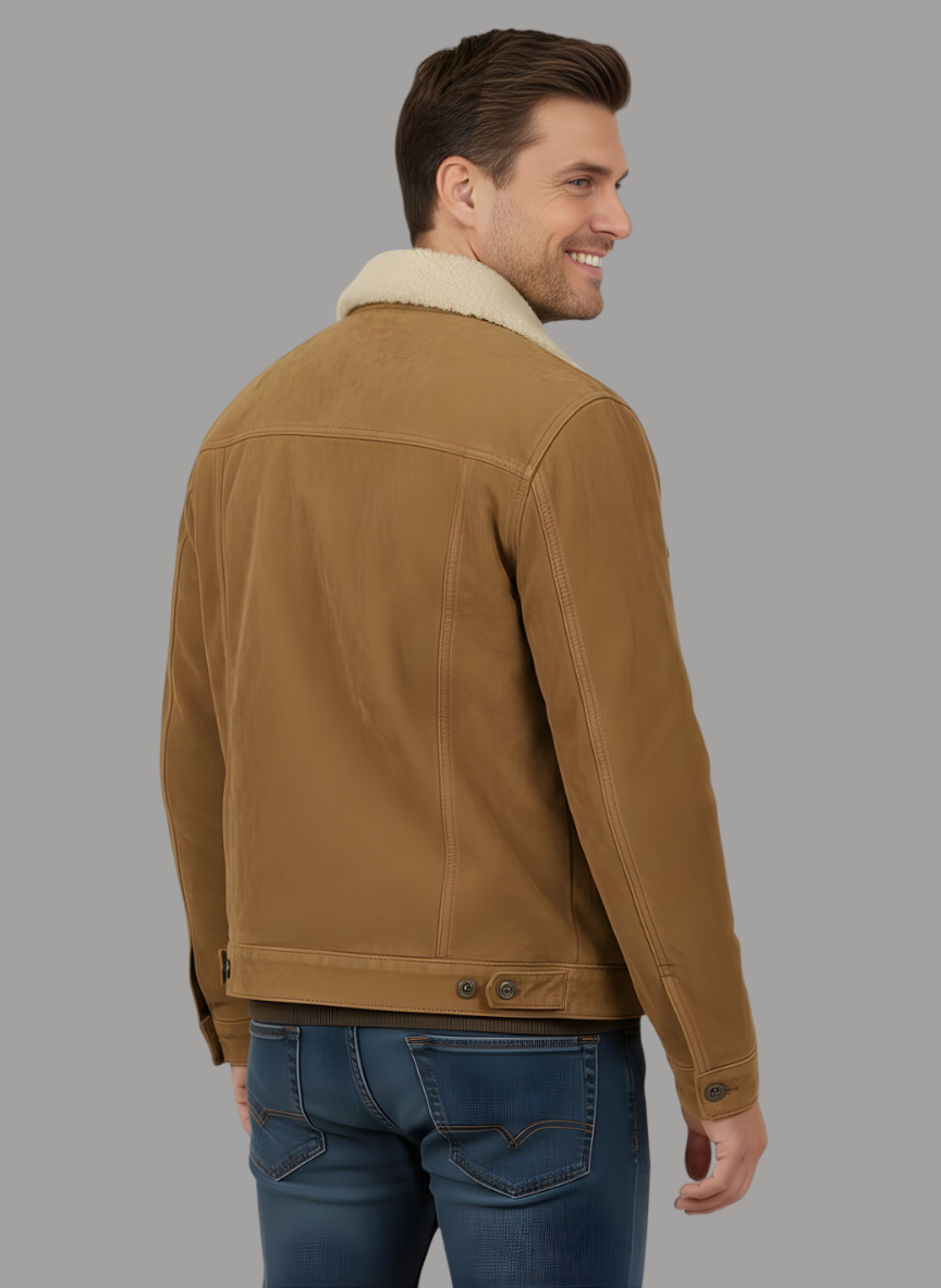 Eric Sherpa Lined Jean Jacket