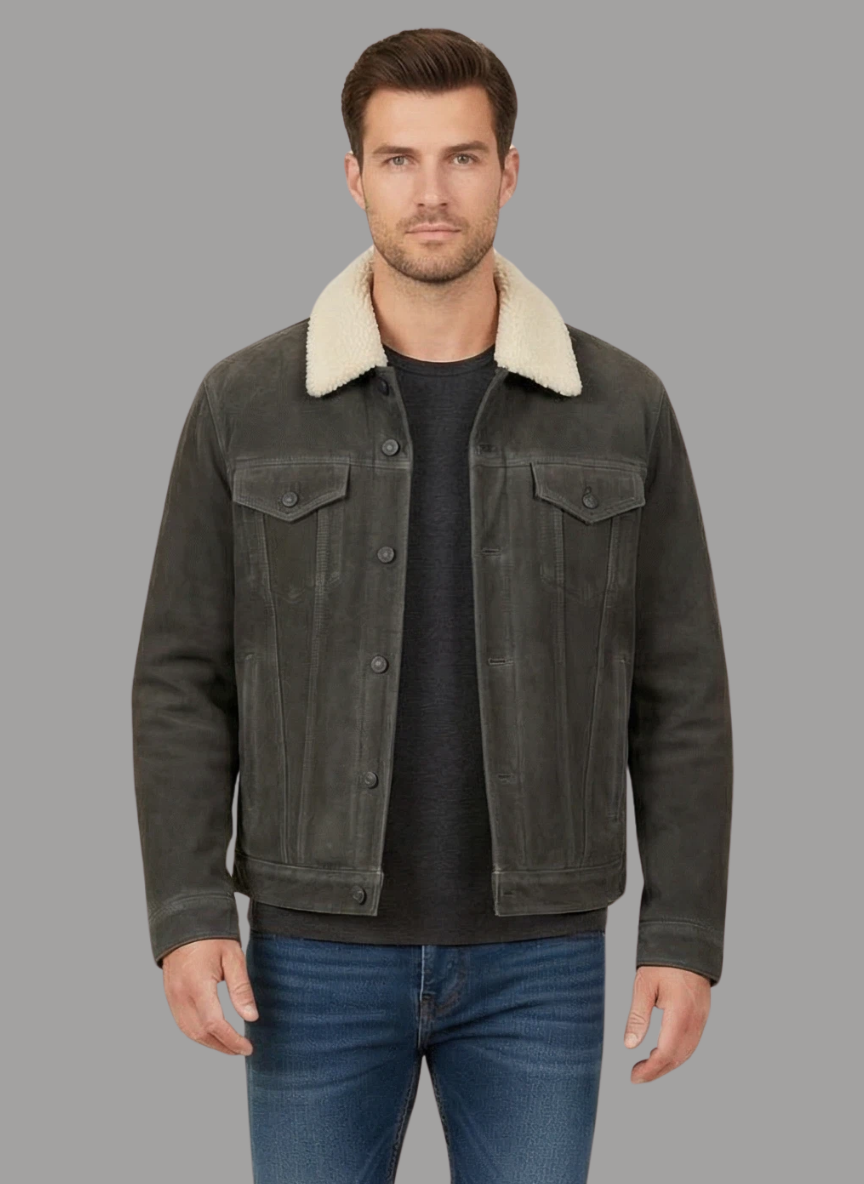Eric Sherpa Lined Jean Jacket