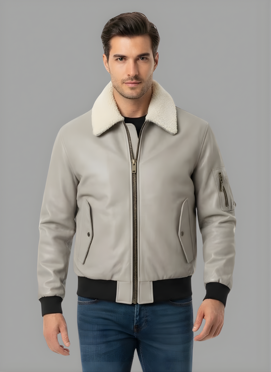 Erwan Bomber Jacket with Arm Pocket