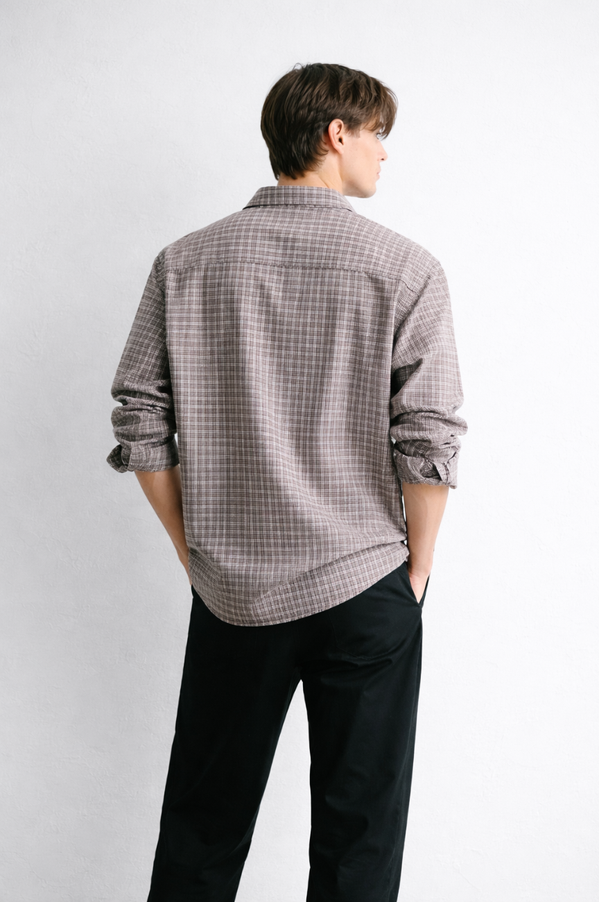Eindhoven Premium Embroidered Plaid Flannel Shirt