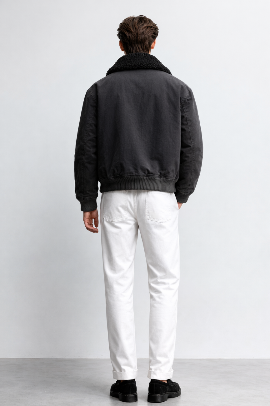 Gin Combination Bomber Jacket