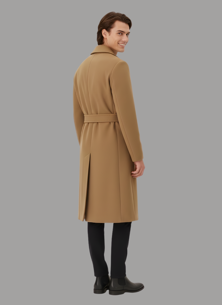 Grayson Double Breasted Belted Coat