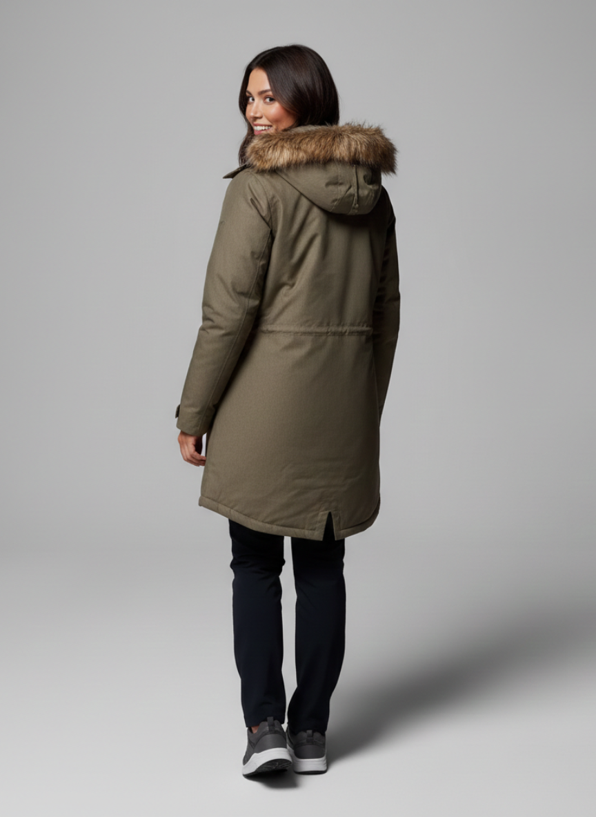 Geneva Long Synthetic Down Parka