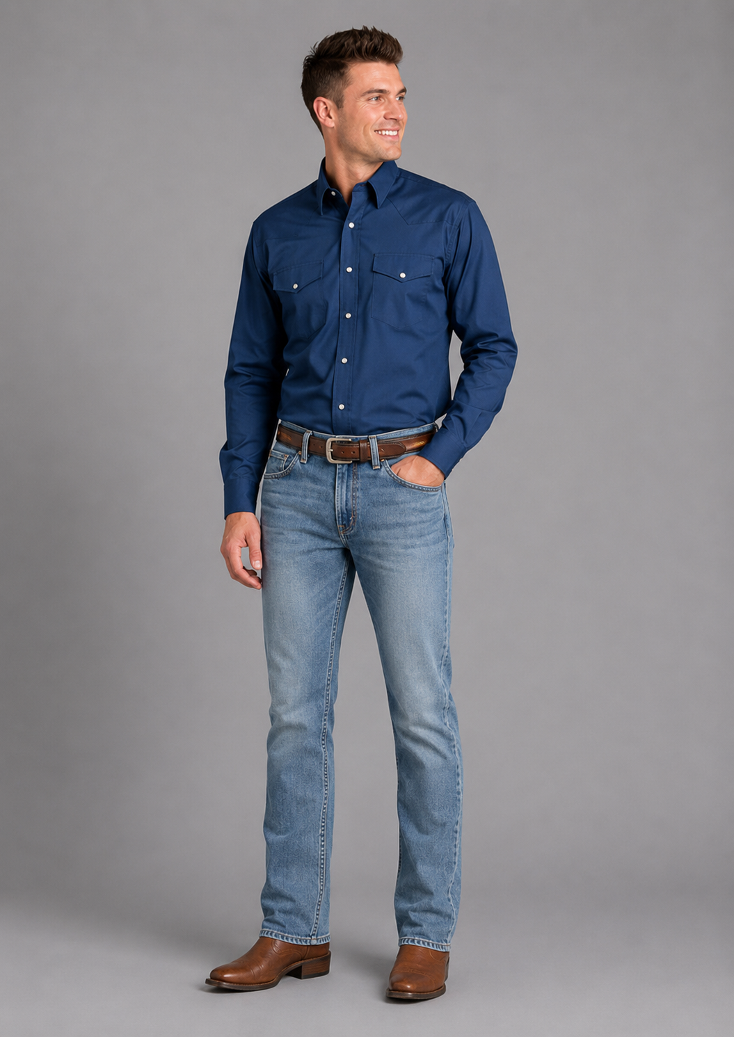 Giorgio Lightweight Twill Classic Fit Shirt