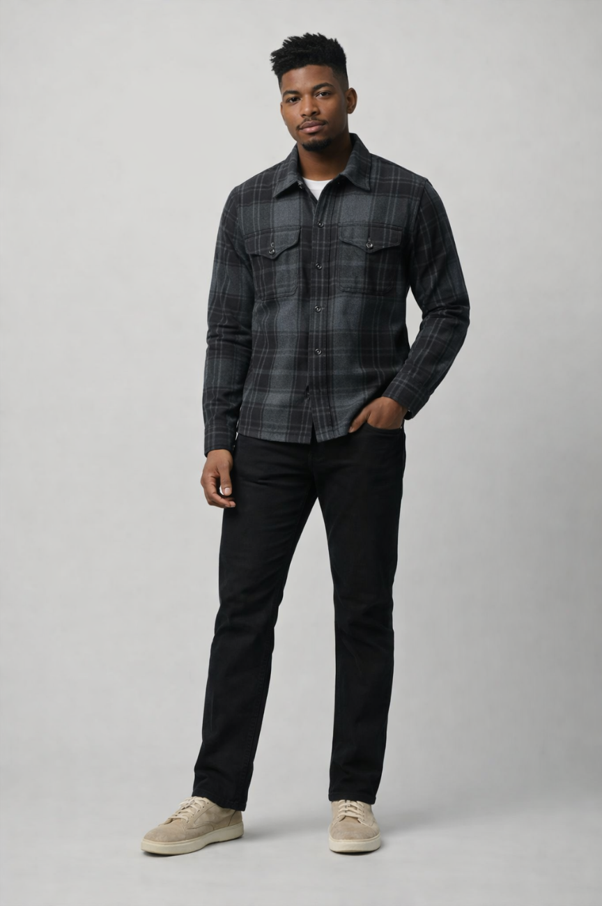 Heidelberg Blanket Flannel Field Jacket
