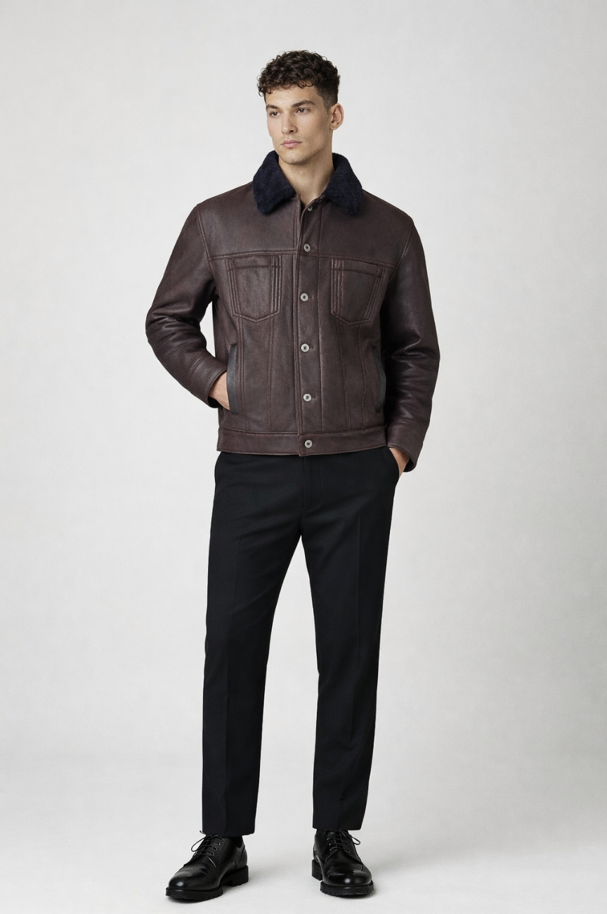 Ichigo Shearling Trucker Jacket