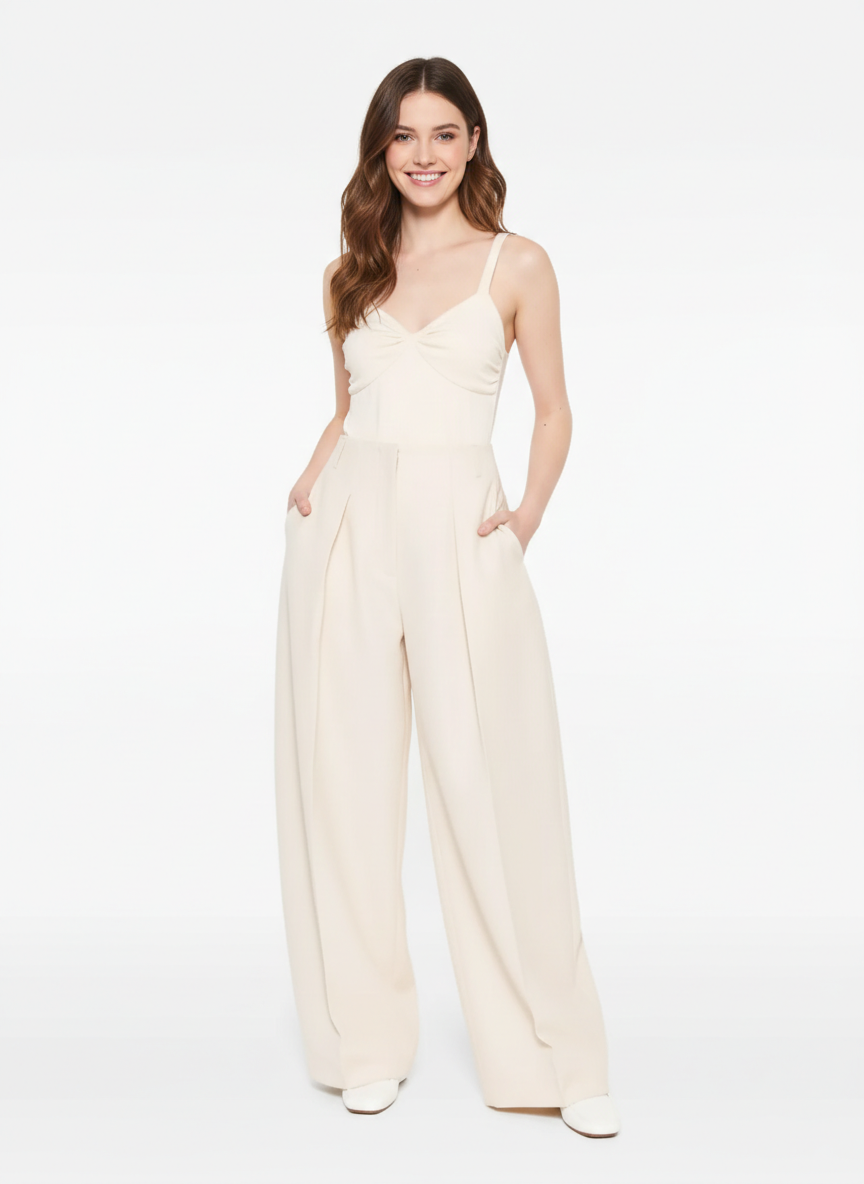 Indie Sculptural Pleated Trouser