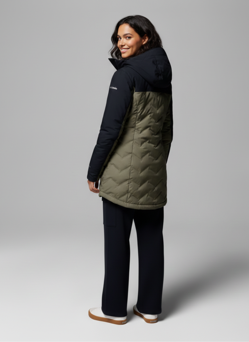 Innsbruck Waterproof Hooded Mid Down Jacket