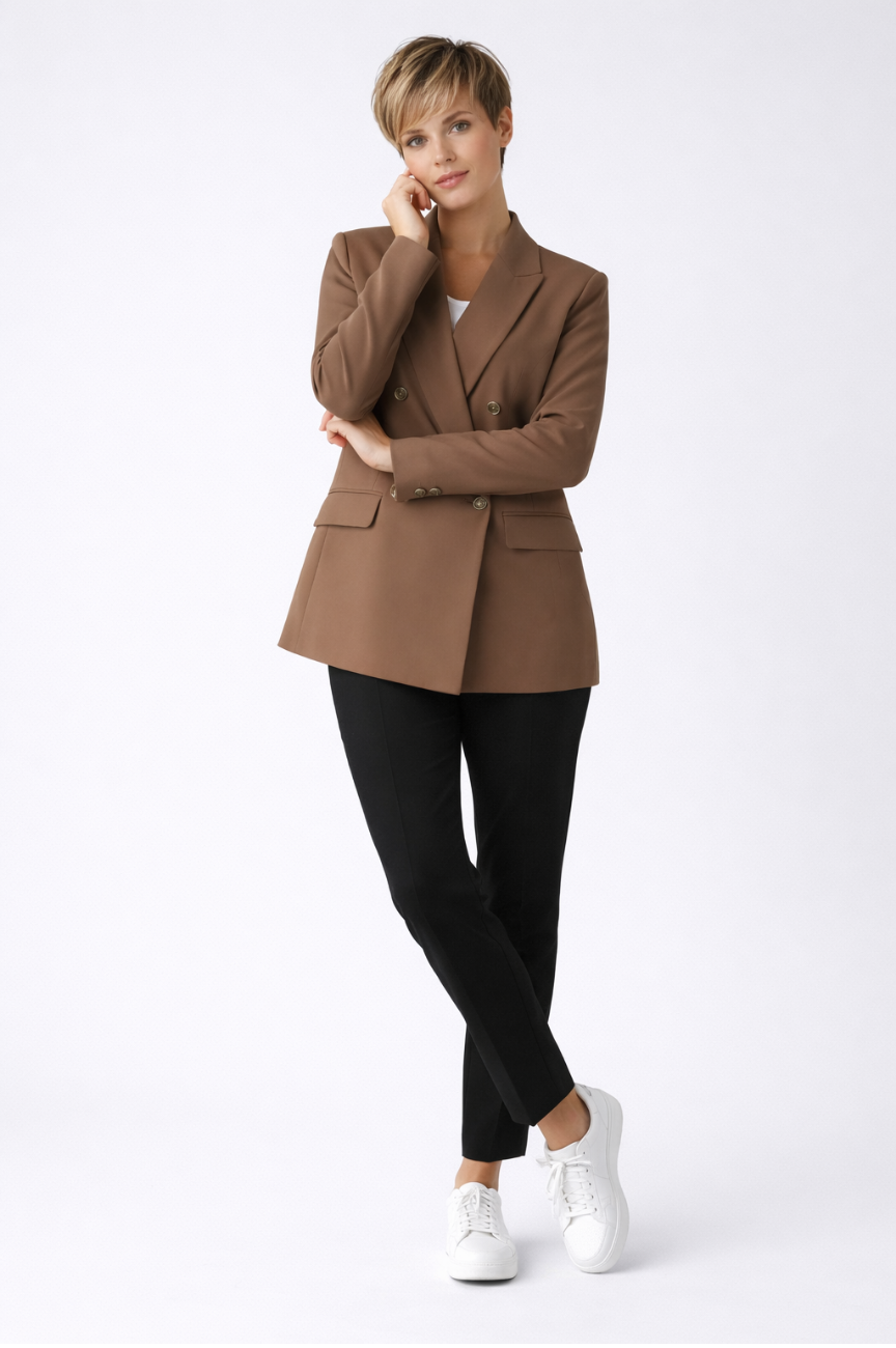 Inoue Notched Collar Blazer