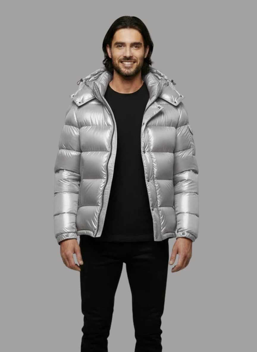 Julian Hooded Short Down Jacket