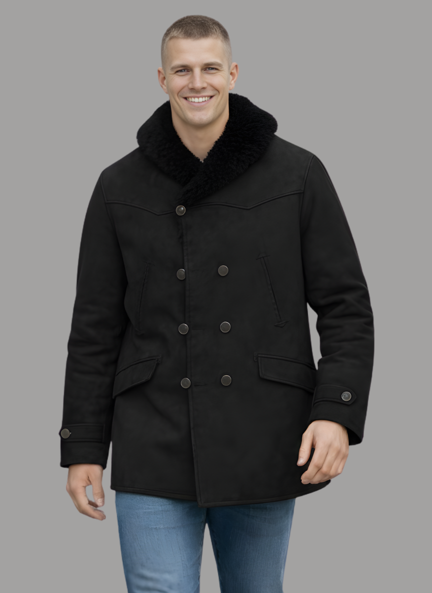 June Shearling Collar Corduroy Jacket