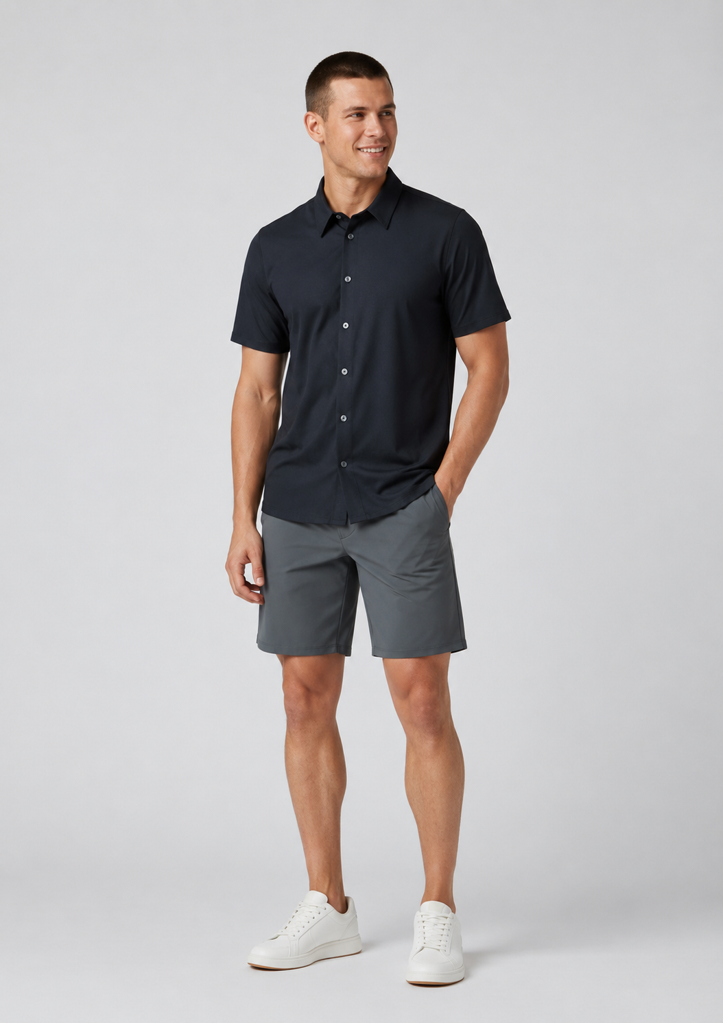 Jasper Short Sleeve Manhattan Button Down