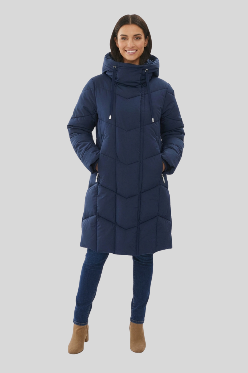 Jeny Linear Puffer Long