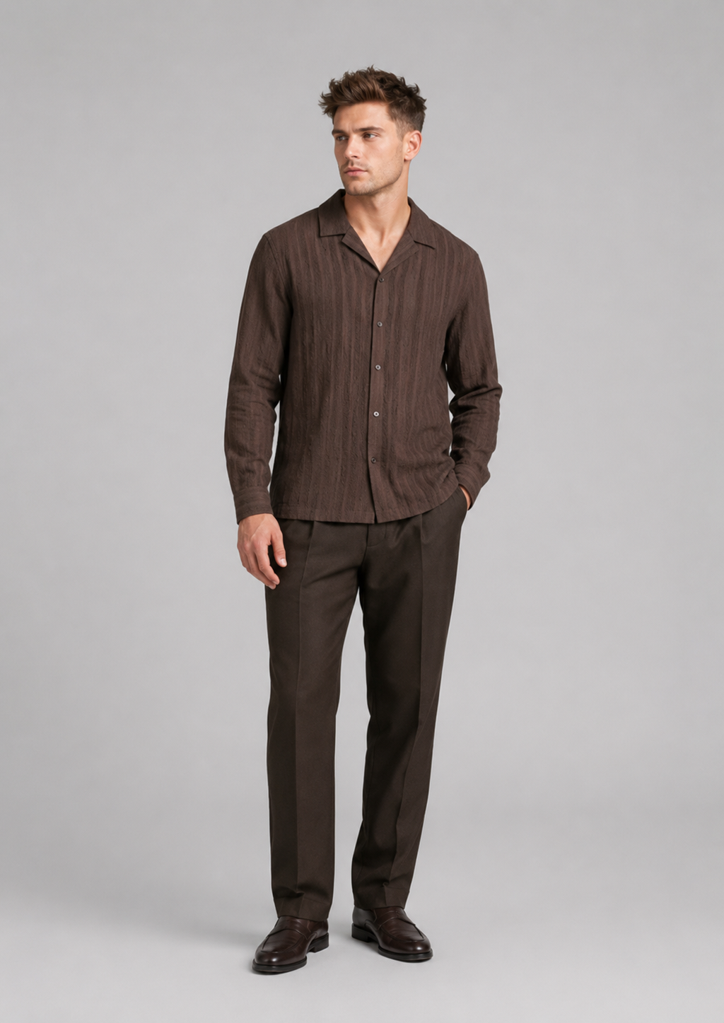 Jett Regular-Fit Long-Sleeved Resort Shirt