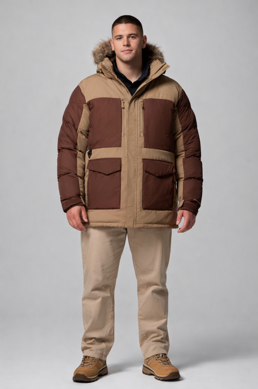 Juneau Men’s Peak Horizon Insulated Two-Tone Jacket
