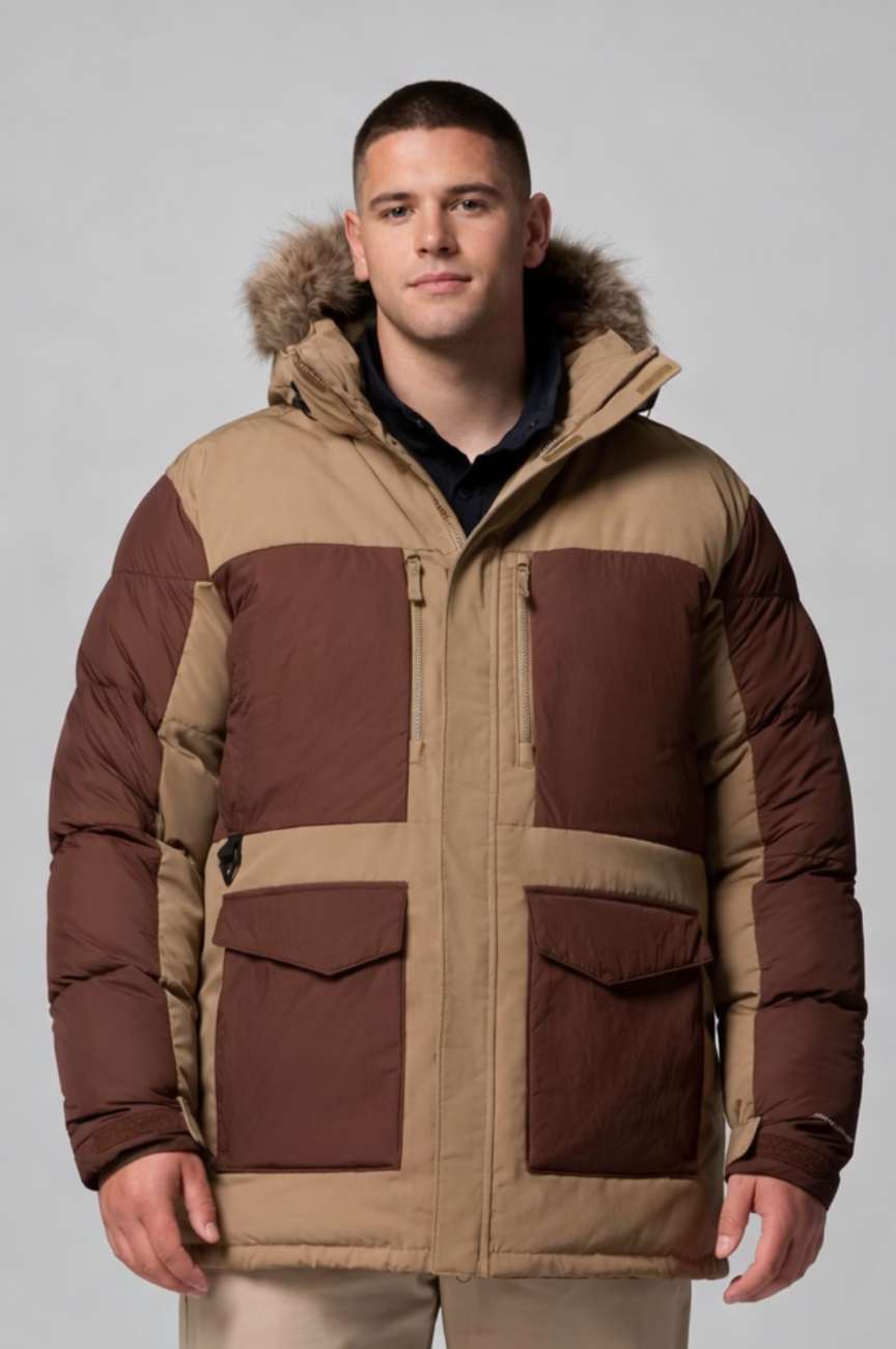 Juneau Men’s Peak Horizon Insulated Two-Tone Jacket