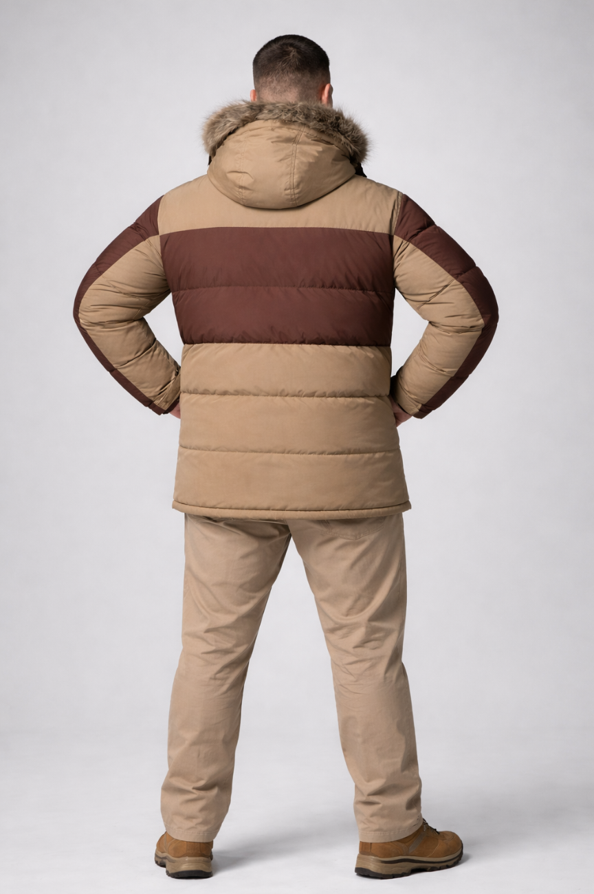 Juneau Men’s Peak Horizon Insulated Two-Tone Jacket