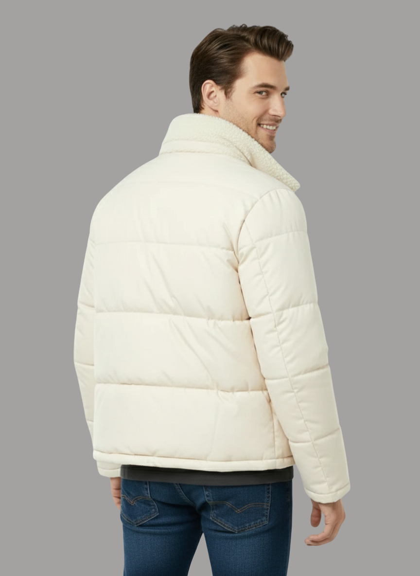 Kyle Teddy Fleece Puffer Jacket