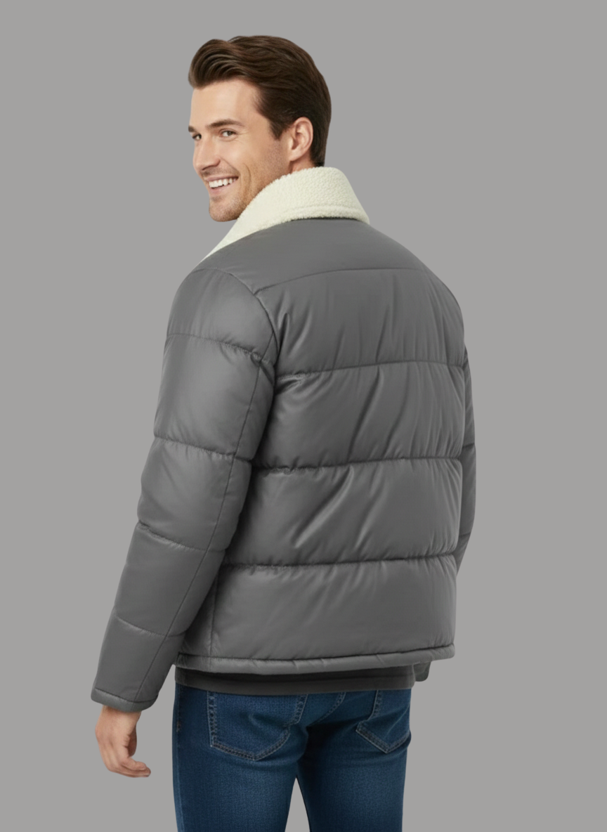 Kyle Teddy Fleece Puffer Jacket